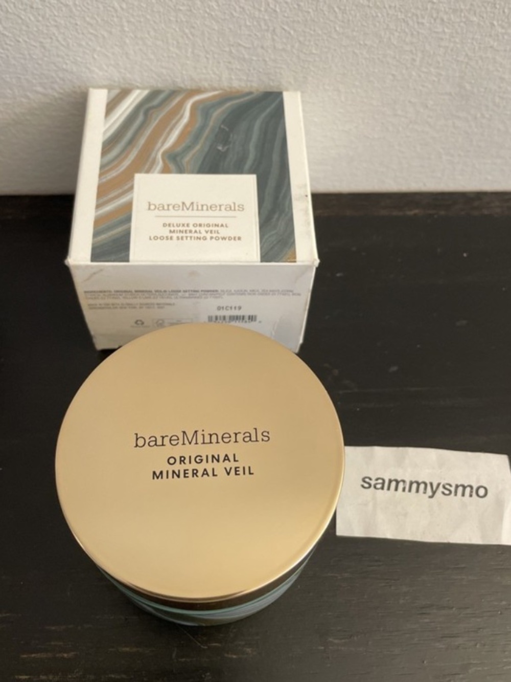 bareMinerals deluxe original mineral veil loose setting powder, translucent READ